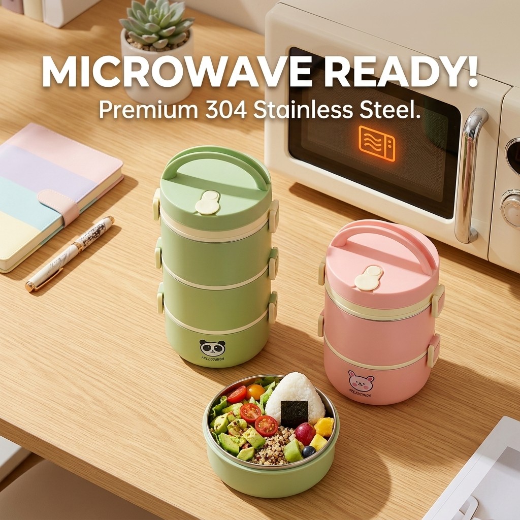 304 Stainless Steel Thermal Lu - огляд і ціна Food Storage With Scoop