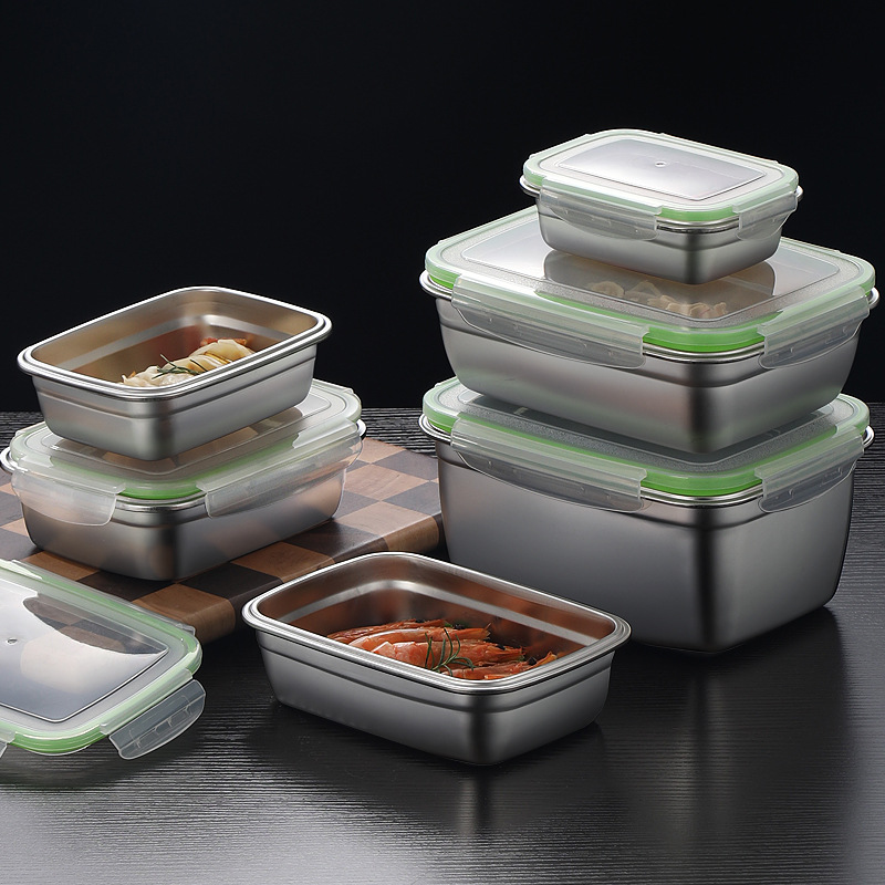 304 Stainless Steel Lunch Box  - огляд і ціна Food Storage Silicone