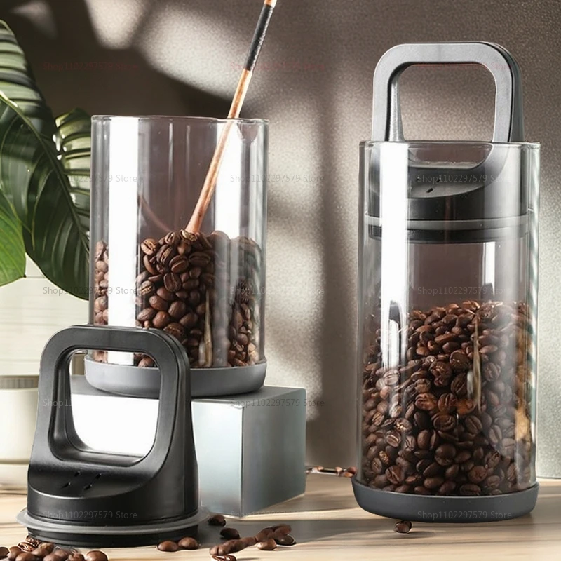 Coffee Beans Vacuum Sealed Tan - огляд і ціна Food Storage Glass Set