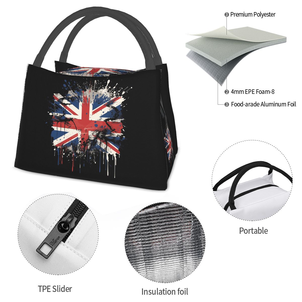 Union Jack Flag Of The UK Unit - огляд і ціна Food Storage Uk