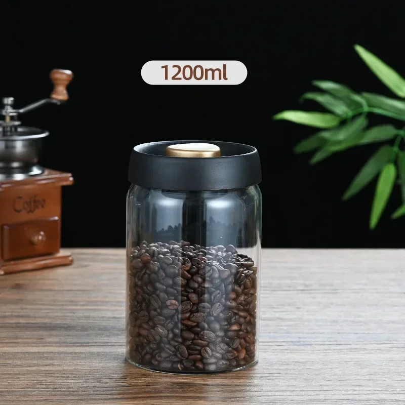 Coffee beans vacuum sealed jar - огляд і ціна Food Storage Glass Set