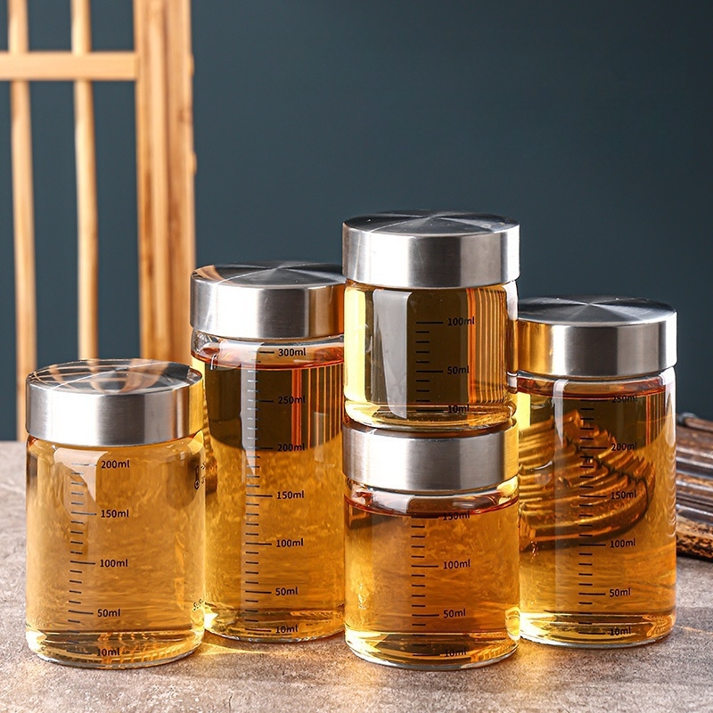 2Pcs 100-500ml Glass Storage C - огляд і ціна Food Storage Glass Set
