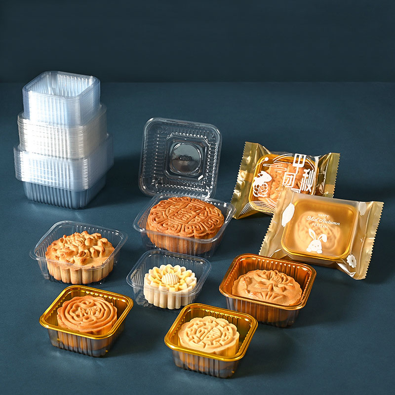 100pcs Mooncake Plastic Tray P - огляд і ціна Food Storage Eggs