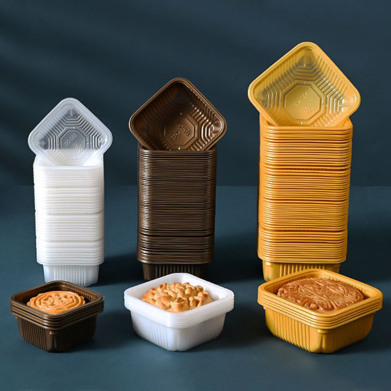 100pcs Mooncake Plastic Tray P - огляд і ціна Food Storage Eggs