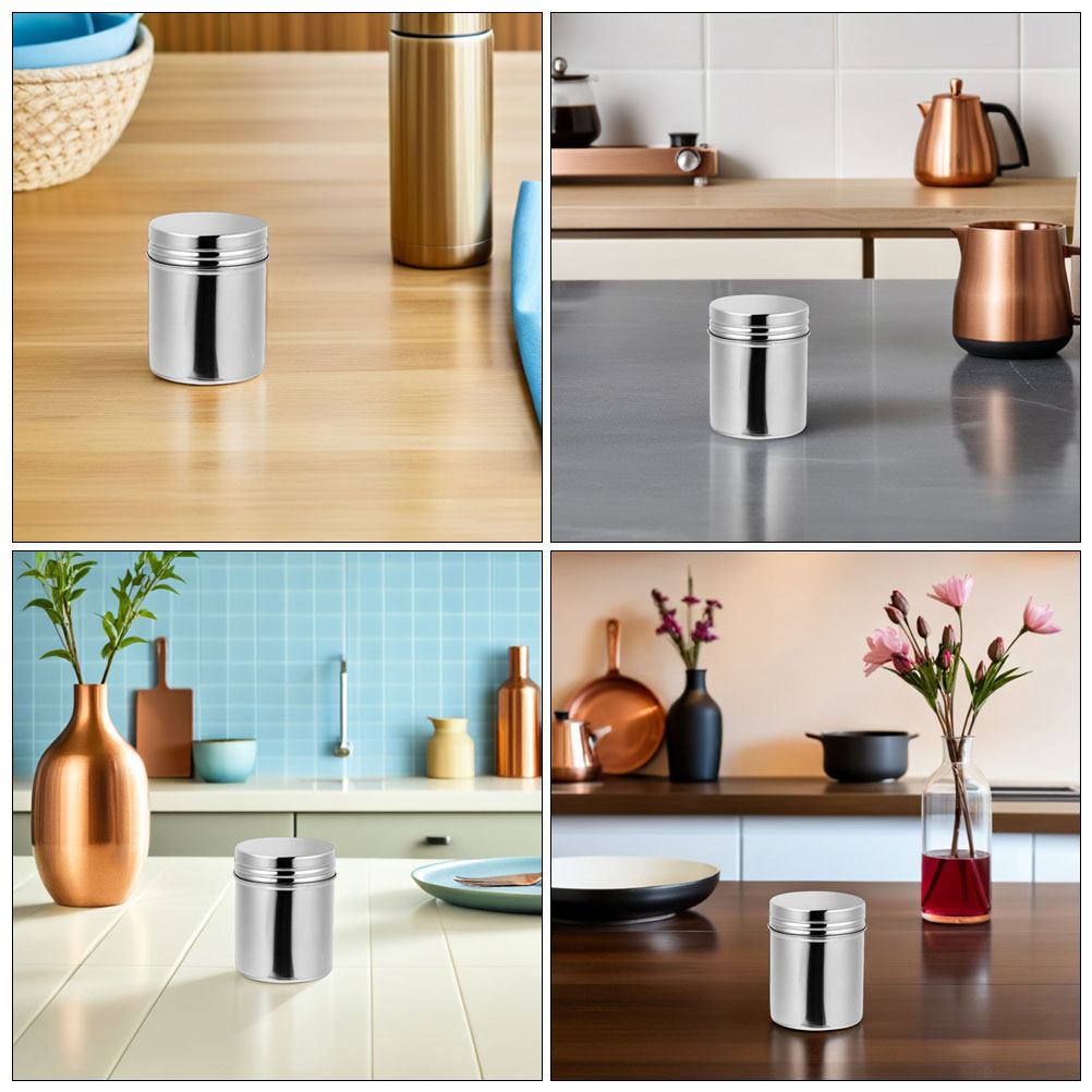 2Pcs Stainless Steel Canisters - огляд і ціна Food Storage In The Kitchen