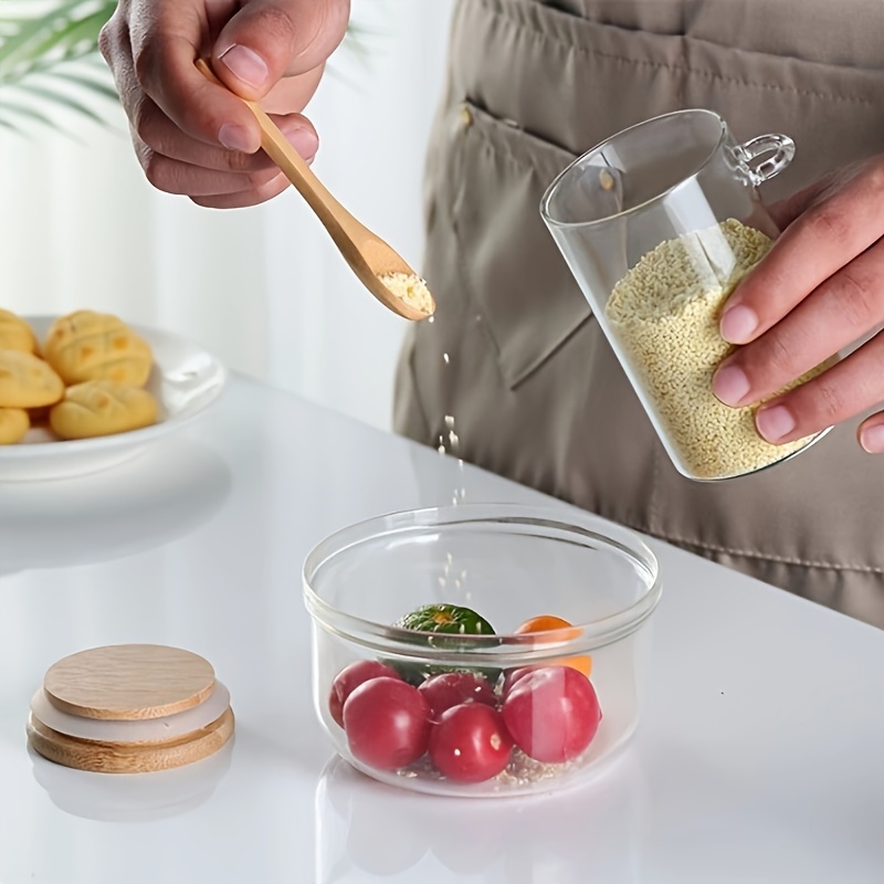 280ml Candy Jar, Biscuit Jar,  - огляд і ціна Food Storage Glass Set