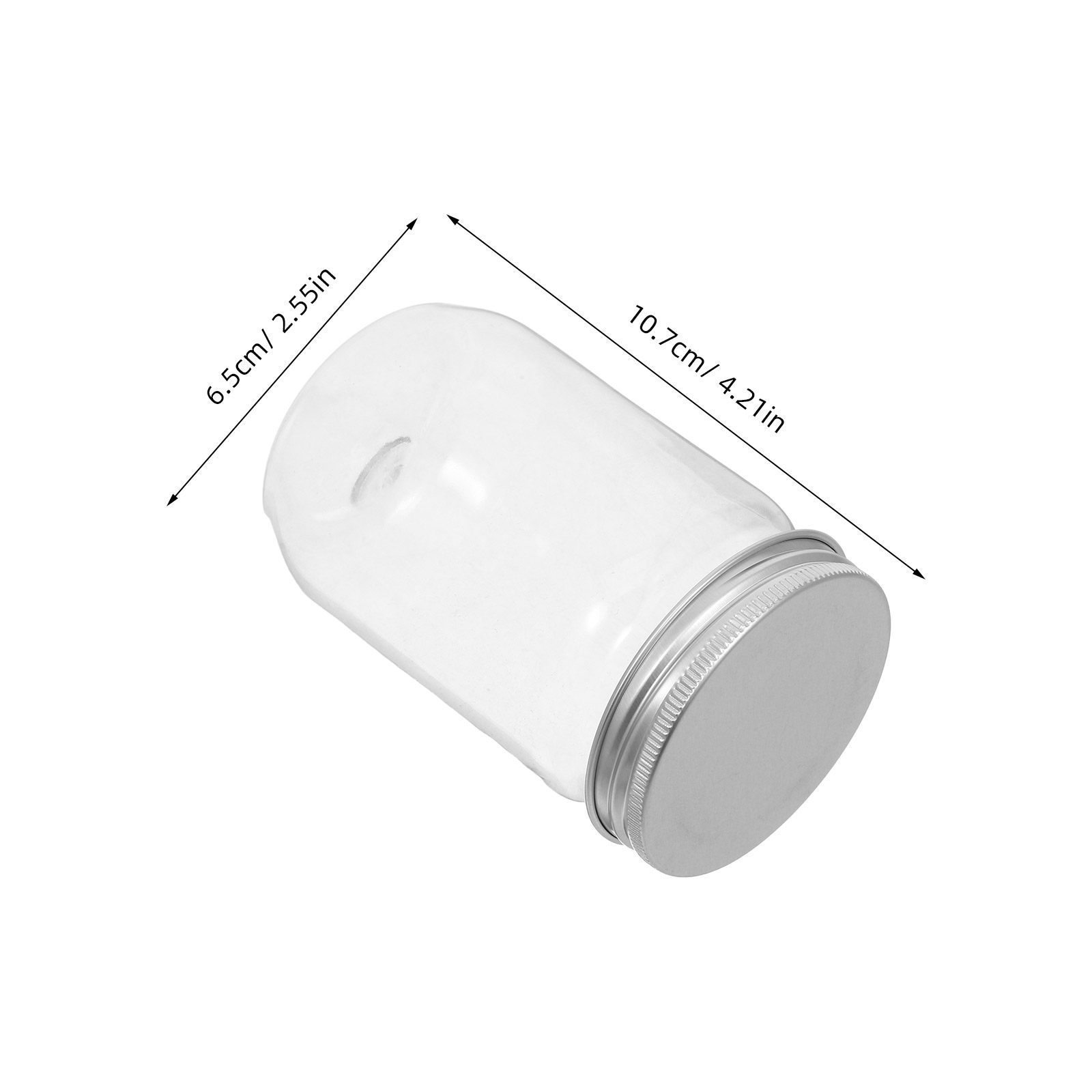 6Pcs Clear Plastic Mason Jars  - огляд і ціна Food Storage In The Kitchen