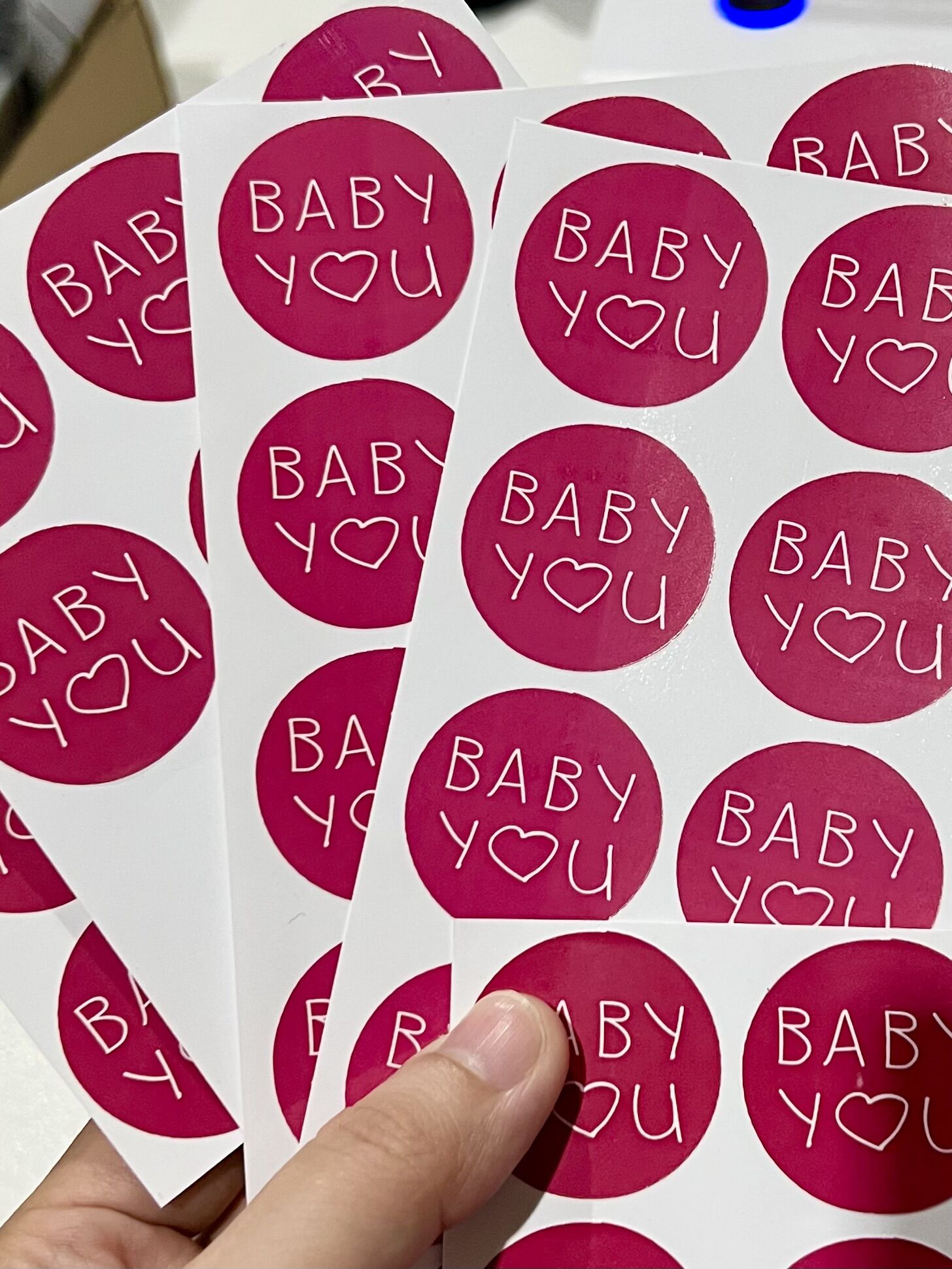 1000PCS Custom Stickers Custom - огляд і ціна Food Storage Labels
