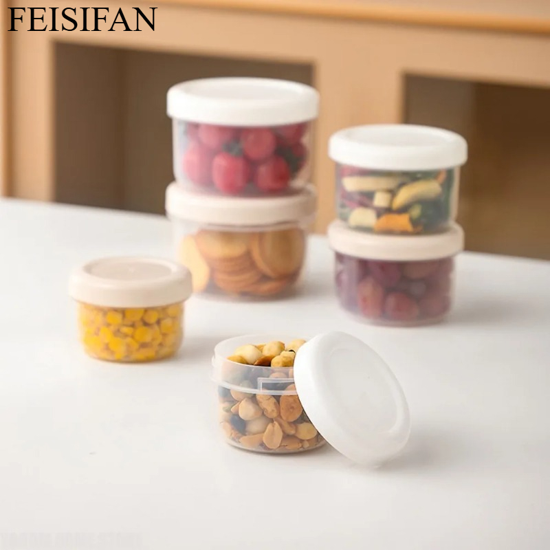 Portable Round Plastic Food St - огляд і ціна Food Storage For Refrigerator