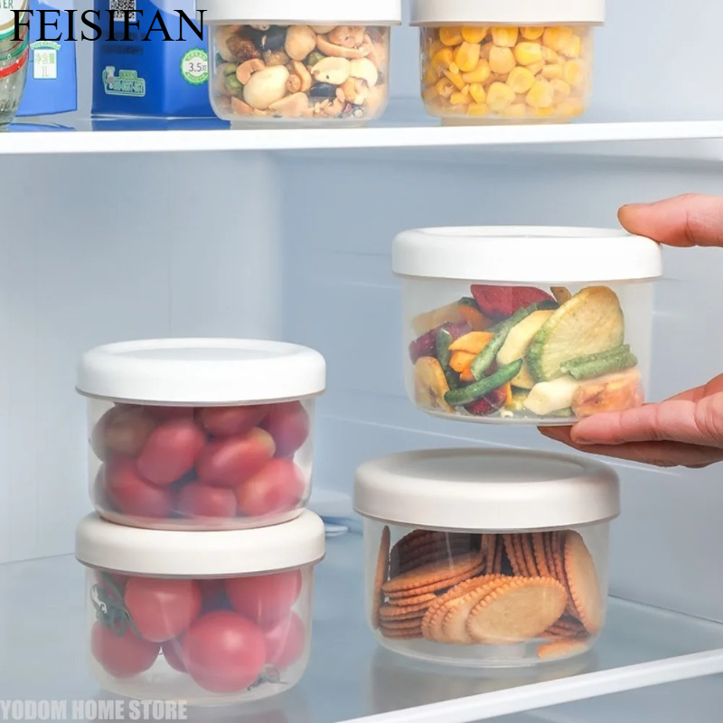 Portable Round Plastic Food St - огляд і ціна Food Storage For Refrigerator