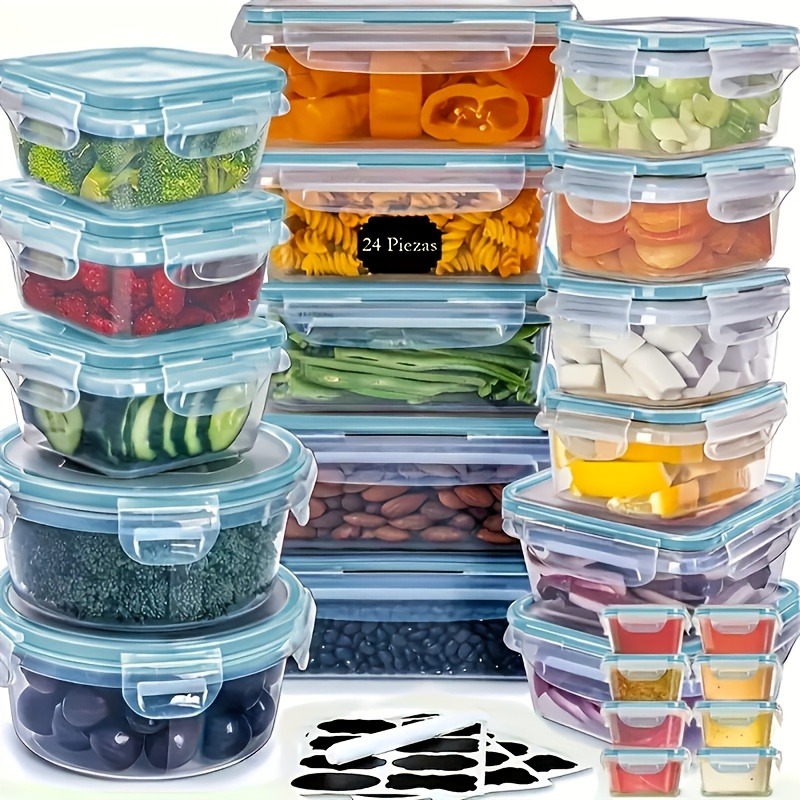 48PCS BPA-Free Food Storage Se - огляд і ціна Food Storage Pantry