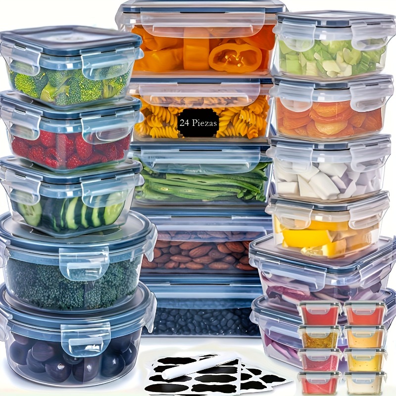 48PCS BPA-Free Food Storage Se - огляд і ціна Food Storage Pantry
