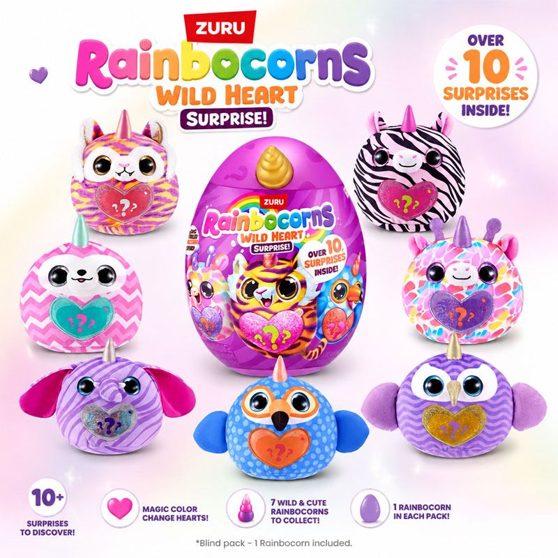 ZURU Rainocorns Wild Heart Sur - огляд і ціна Food Storage Eggs