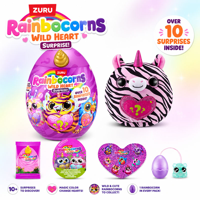 ZURU Rainocorns Wild Heart Sur - огляд і ціна Food Storage Eggs