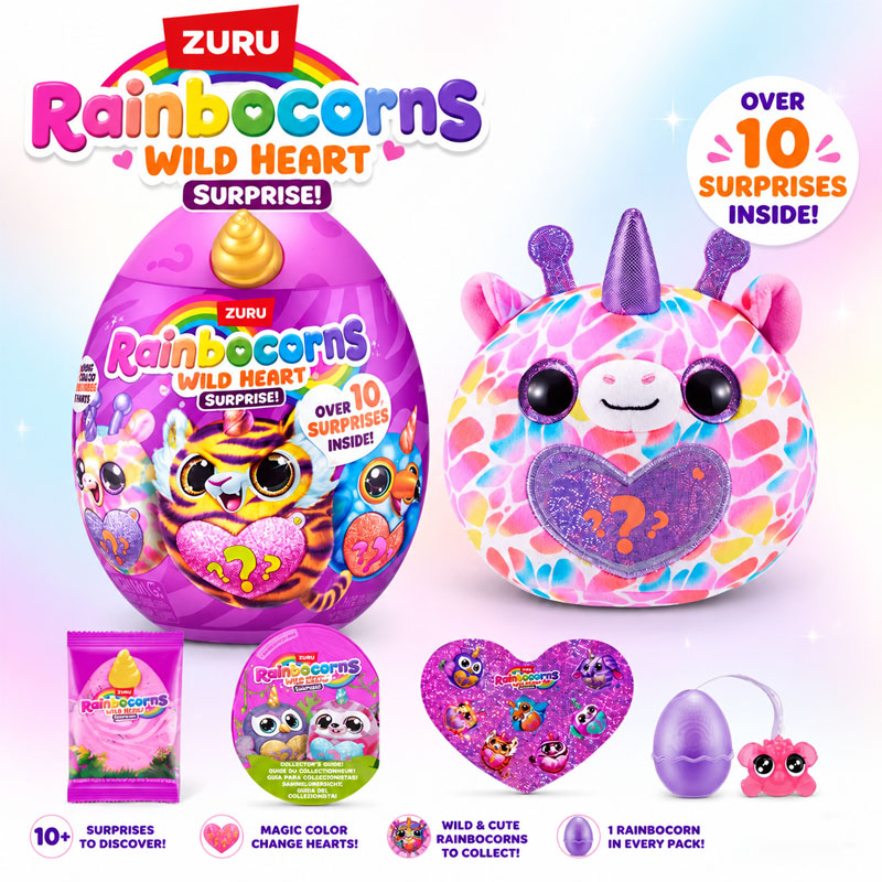 ZURU Rainocorns Wild Heart Sur - огляд і ціна Food Storage Eggs