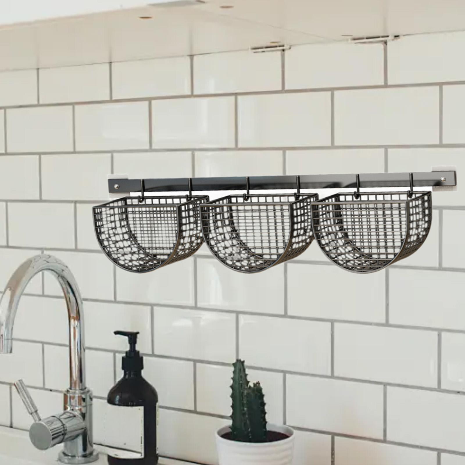 Metal Hanging Wall Basket Orga - огляд і ціна Food Storage No Pantry