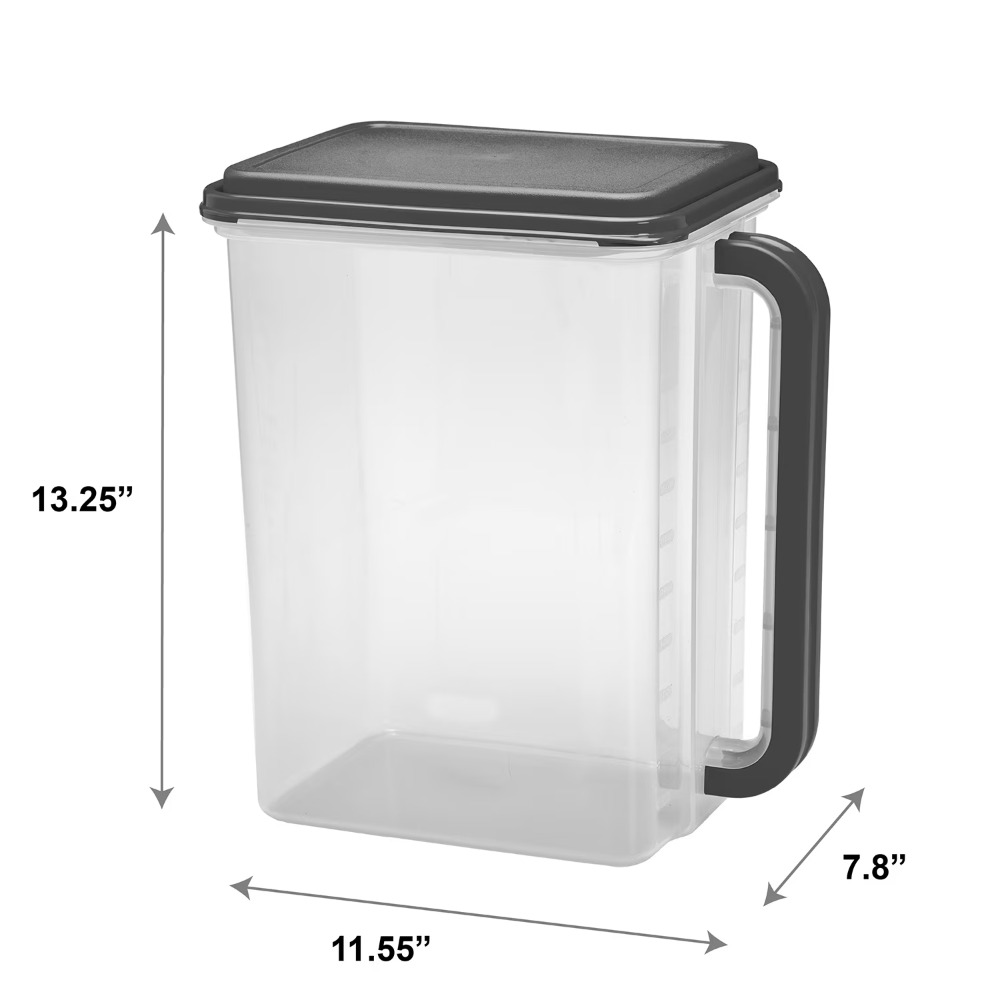 Large Capacity Plastic Food St - огляд і ціна Food Storage Pantry