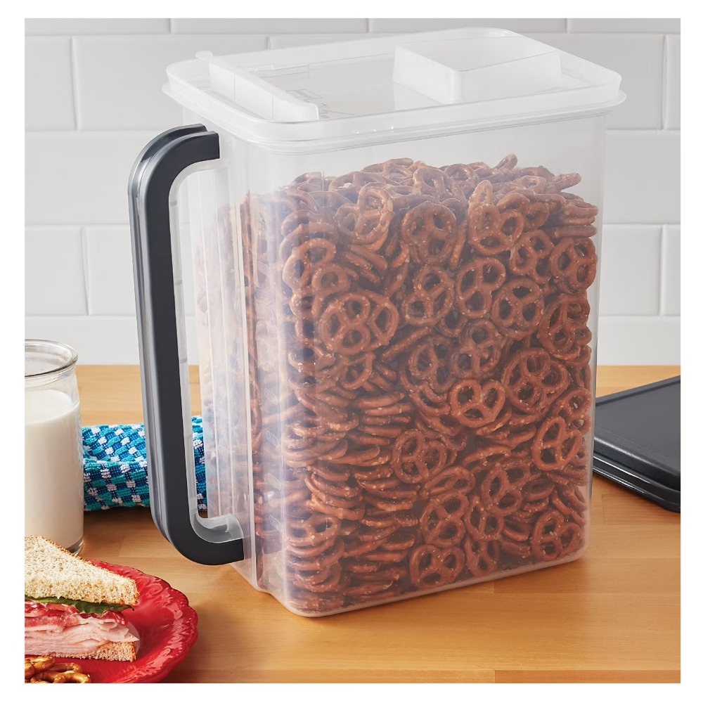 Large Capacity Plastic Food St - огляд і ціна Food Storage Pantry