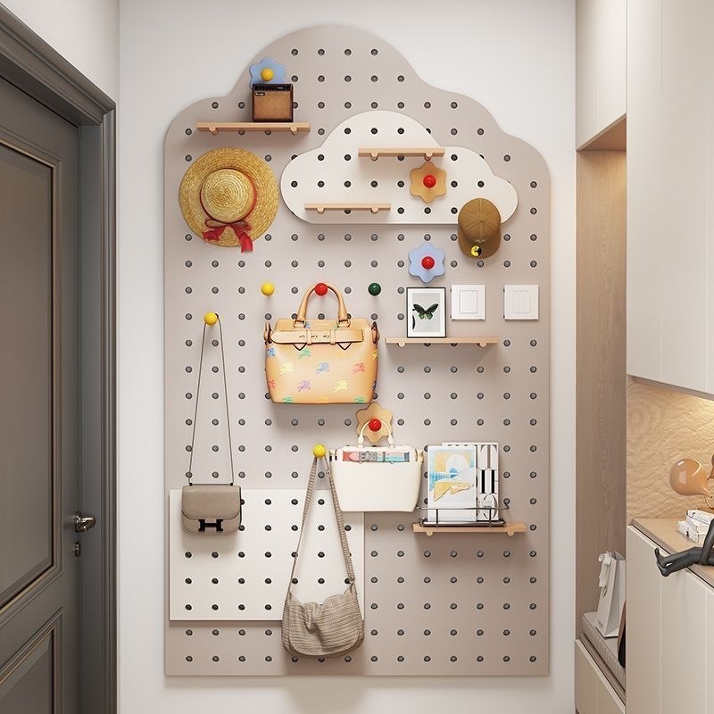 Wooden Cavities Board Wall She - огляд і ціна Food Storage Rack