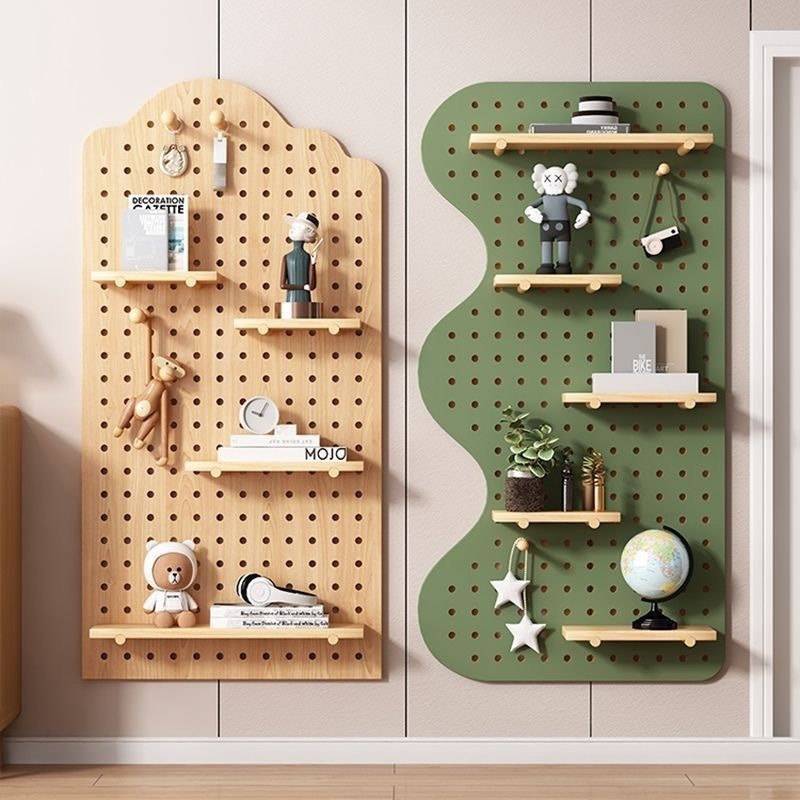 Wooden Cavities Board Wall She - огляд і ціна Food Storage Rack