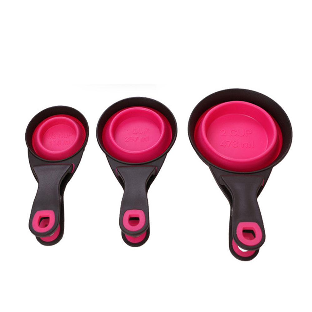 Portable Foldable Silicone Pet - огляд і ціна Food Storage With Scoop
