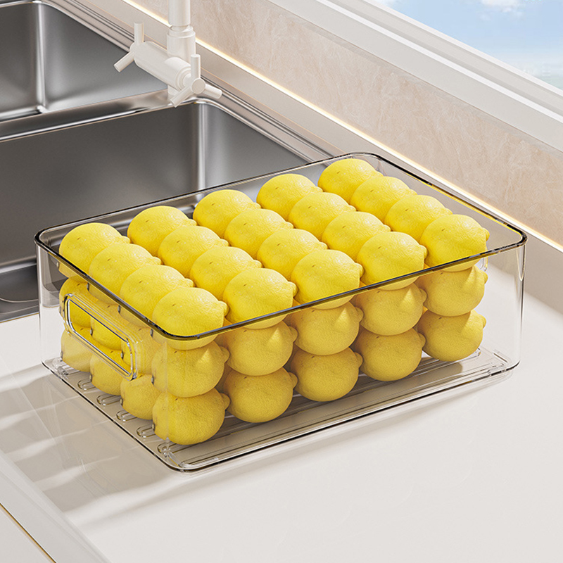 Fridge Organizer Stackable Ref - огляд і ціна Food Storage No Pantry