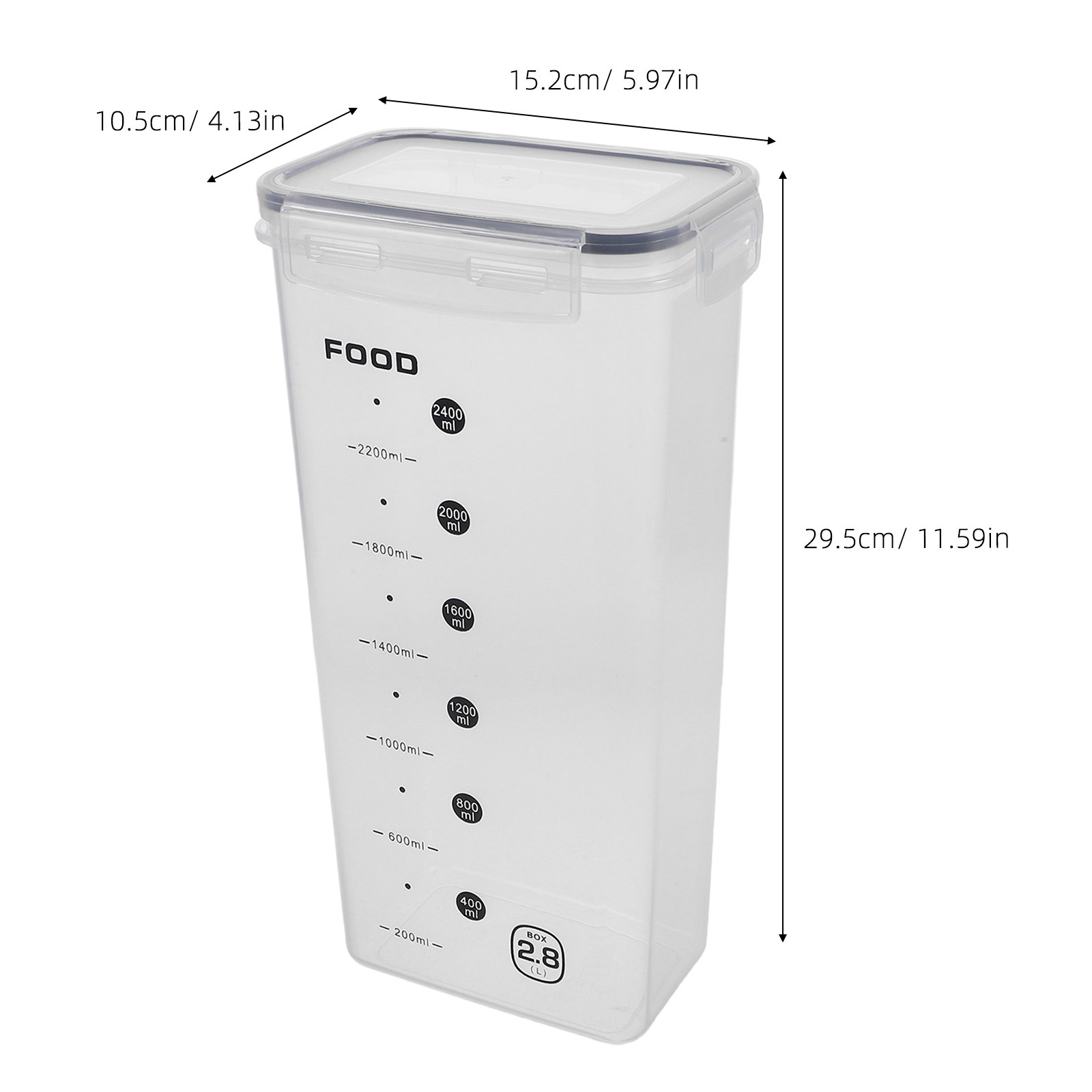 2Pcs Grain Storage Containers  - огляд і ціна Food Storage In The Kitchen