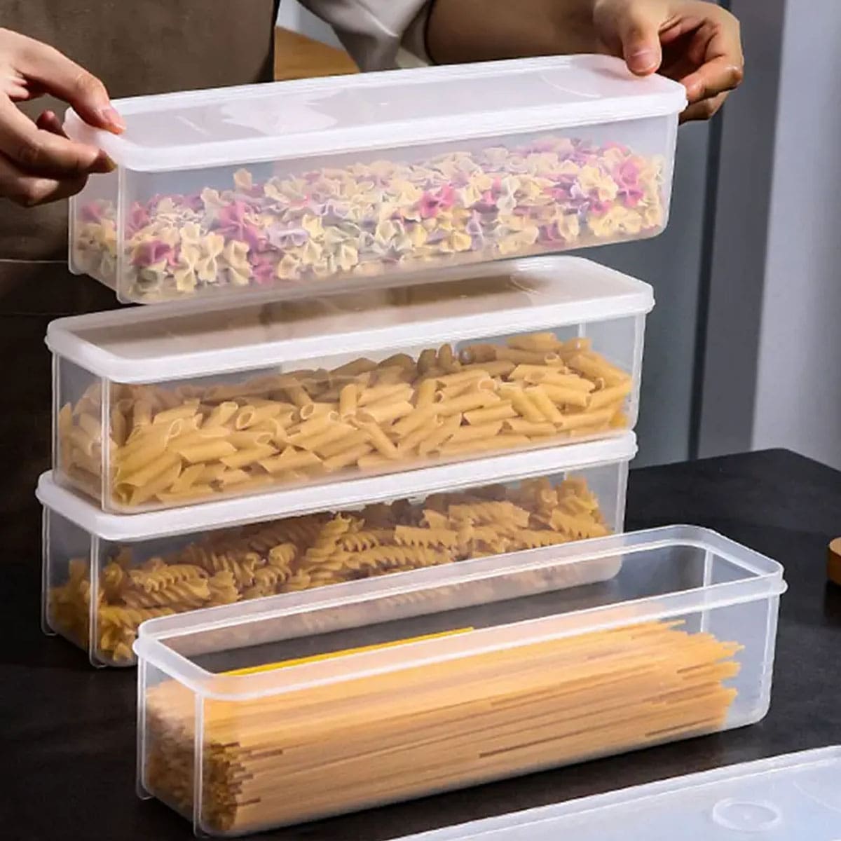 1 Plastic Transparent Storage  - огляд і ціна Food Storage For Refrigerator