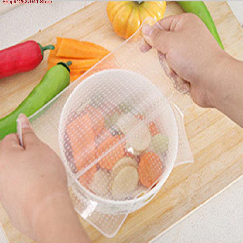 4PCS Silicone Reusable Bowl Co - огляд і ціна Food Storage Variety Pack
